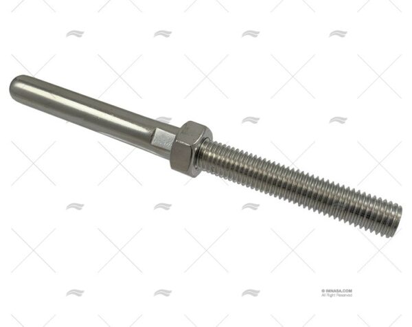 TERMINAL C/ROSCA LARGA INOX316 4mm M8