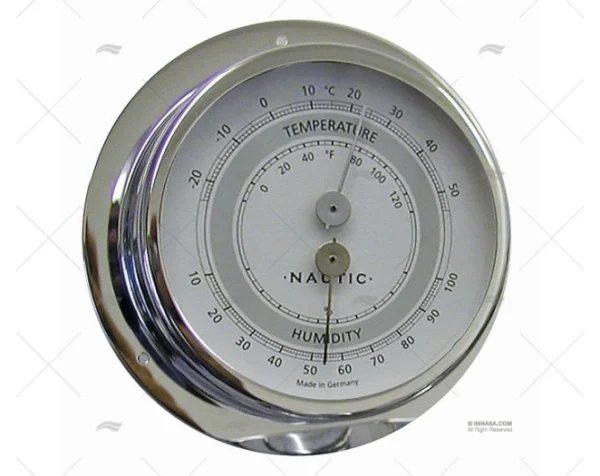 termo higrometro inox 83mm relojes imnasa ref 76250122