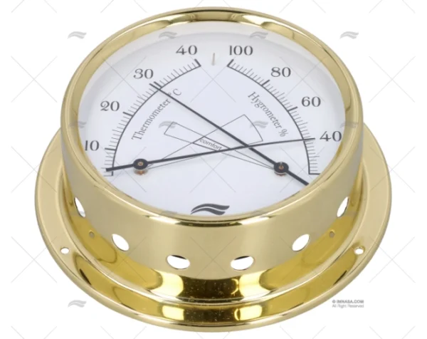 termo higrometro laton 100mm relojes imnasa ref 76250125