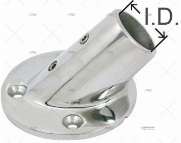 tintero redondo inox ss 316 45 us pasamanos imnasa ref 09121635