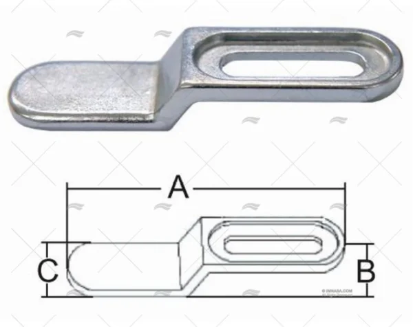 trinquete ajustable 105 5mm inox 316 cierres imnasa ref 09120925