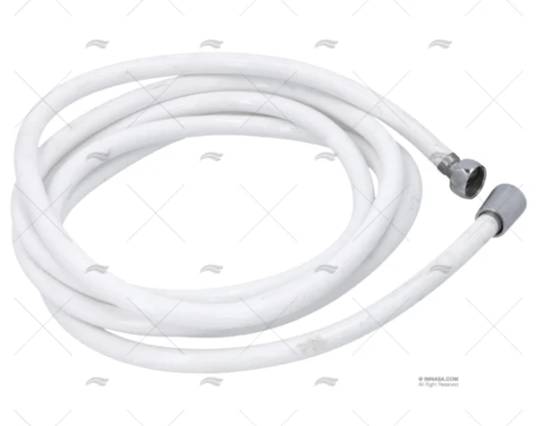 tubo ducha blanca cromado 3500mm duchas imnasa ref 31250084