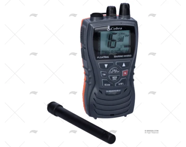 VHF PORTATIL COBRA MRHH350FLT IPX7 DGMM5