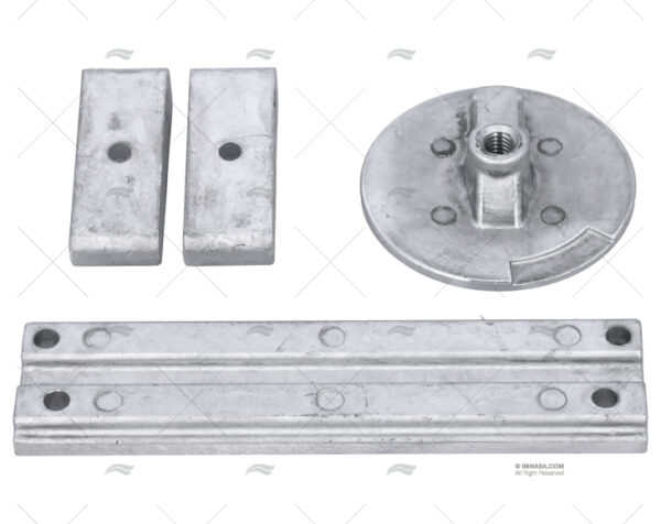 anodo aluminio kit verado iv s torni anodos imnasa ref 42250370