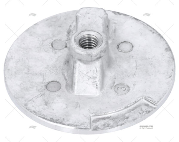 anodo aluminio mercruiser sin aleta anodos imnasa ref 42252165