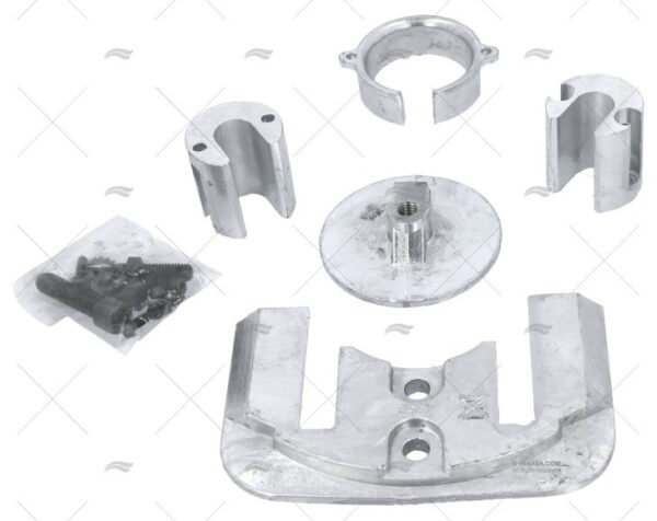 anodo zinc kit mercury bravo 1 anodos imnasa ref 42250792