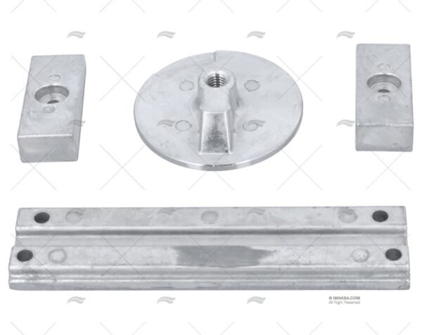 anodo zinc kit verado 4 sin tornillos anodos imnasa ref 42250359