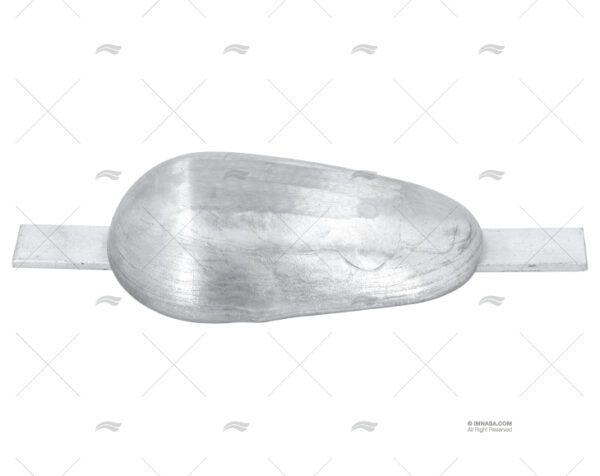 anodo zinc oval 3 kg soldar anodos imnasa ref 42251498