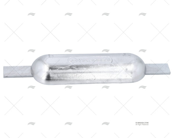 anodo zinc placa 2 2kg soldar anodos imnasa ref 42250488