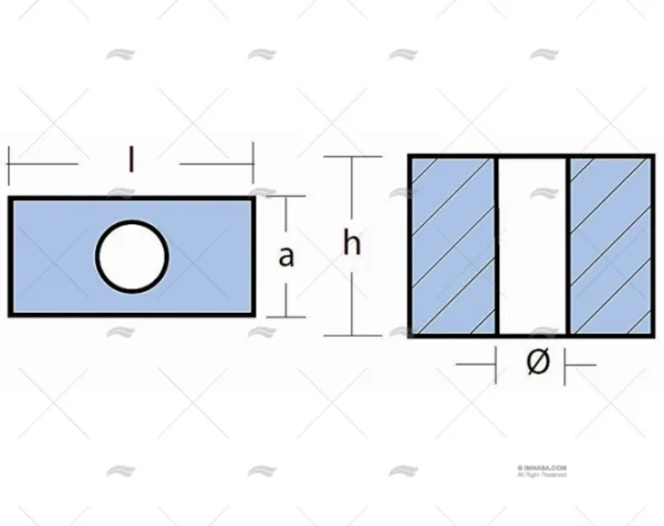 anodo zinc tohatsu mega cubo anodos imnasa ref 42250284 1