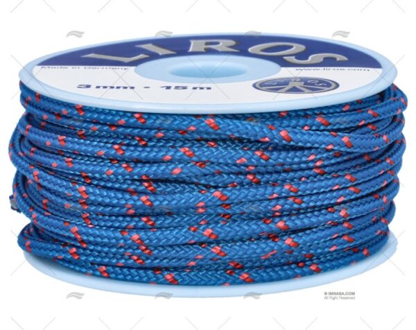 bobina magic speed azul 3mm 15m cabos multiusos imnasa ref 015010003479