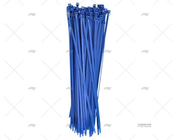 brida nylon 4 8x290 azul 100 unidades abrazaderas imnasa ref 72200183