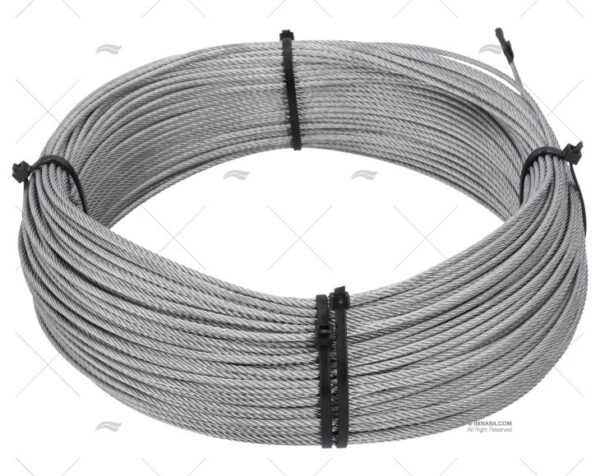 cable 7x19 inox 3 00mm 100m prensas y poleas imnasa ref 00318021