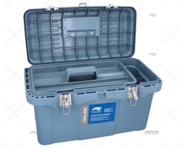 caja portaherram prof gris 53x27x31cm herramientas imnasa ref 35250656