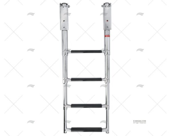 escalera inox 4 peldanos escaleras imnasa ref 40250329