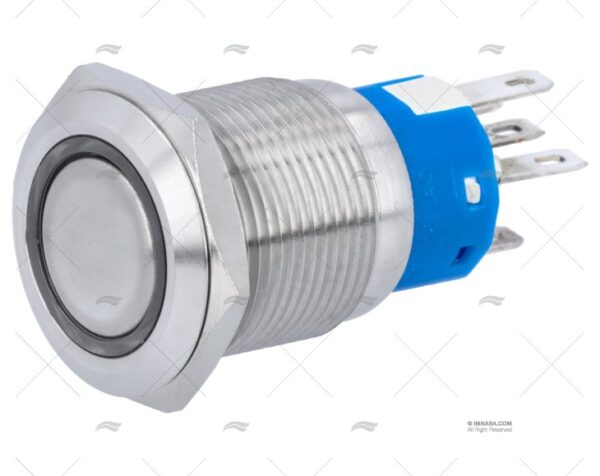 interruptor on off 24v con led azul 5a interruptores imnasa ref 65000912