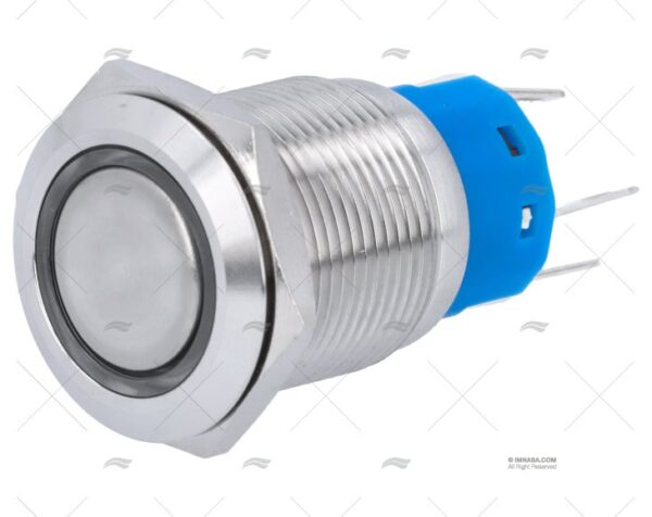 interruptor push off 12v con led rojo 5a interruptores imnasa ref 65000907