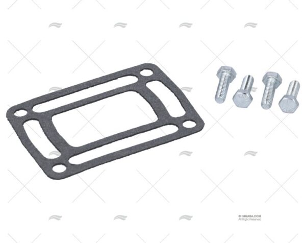 junta codo con tornillos omc v8 305 350 sistema de escape y colectores imnasa ref 23940670