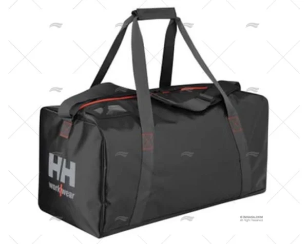 maleta bolsa 52l h h negra impermeable ropa nautica imnasa ref 18100404