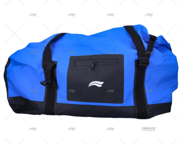 maleta bolsa 80l g s azul impermeable cajas estancas imnasa ref 87250283