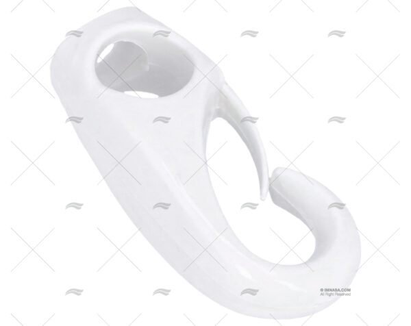 mosqueton nylon 10mm 3 8 blanco 4ud mosquetones imnasa ref 44250831