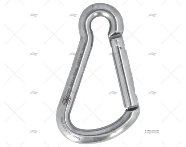 mosqueton sin ojo 100 inox harness kong mosquetones imnasa ref 20250253