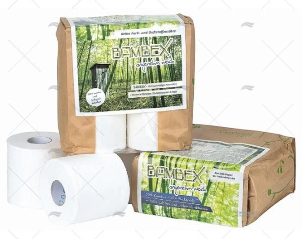 papel wc 12mic 4bobinas bio bambu accesorios wc imnasa ref 64000259