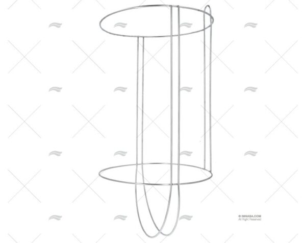 porta defensas 305x420 580mm inox accesorios defensas imnasa ref 87250268