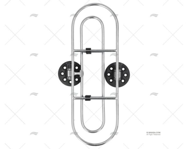 soporte inox p defensas 315x105mm accesorios defensas imnasa ref 41250980