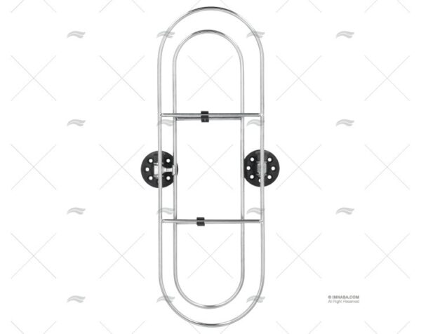 soporte inox p defensas 480x160mm accesorios defensas imnasa ref 41250982