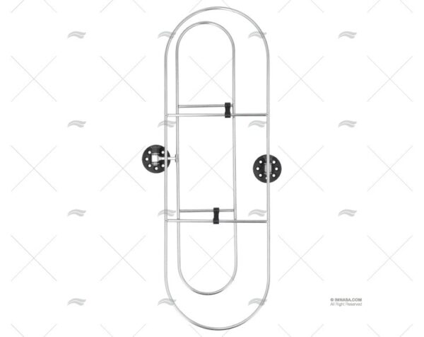 soporte inox p defensas 640x210mm accesorios defensas imnasa ref 41250983