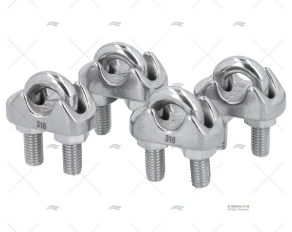 SUJETACABLES INOX 10mm (4ud)