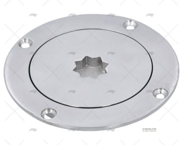 tapa registro inox 3 120mm tapas y cajones imnasa ref 20250633