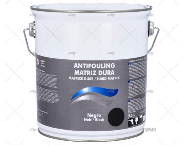 antifouling matriz dura negro 2 50l antifouling imnasa ref 18250229