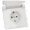 base elec estanca con tapa ip44 clavijas imnasa ref 64000068