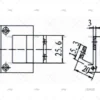 bisagra inox 44 x 25 6mm bisagras imnasa ref 40250923