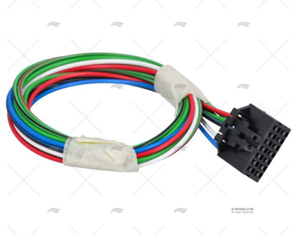 cable conector 14 polos p tacometro lcd ocean viewline black white vdo imnasa ref 62512950