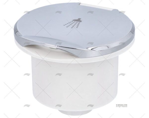 caja ducha blanca tapa chromada duchas imnasa ref 31250248