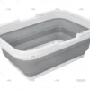 cesta plegable gris accesorios cocina imnasa ref 64000282