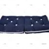 cojin doble azul navy kapok sillas imnasa ref 90700151