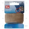 cordon elastico beige diam 2 5mm ojales y broches imnasa ref 28000576