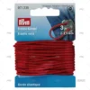 cordon elastico rojo diam 2 5mm ojales y broches imnasa ref 28000577