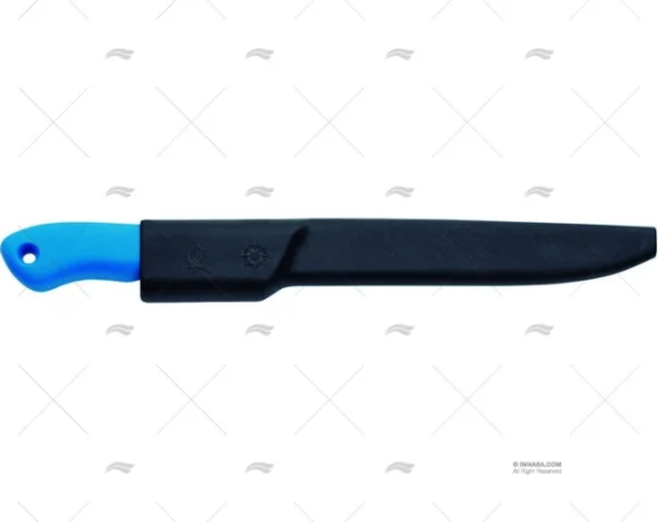 cuchillo pesca c c fun azul 27 5 h15cm cuchillos imnasa ref 53000412