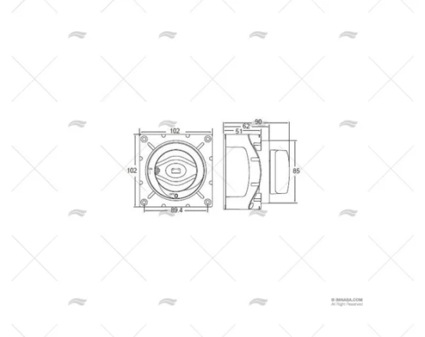 desconectador bateria 350a 3p hella desconectadores de bateria imnasa ref 67000222