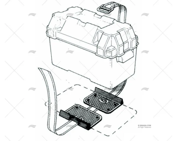 doble placa para bateria accesorios baterias imnasa ref 04000515 1