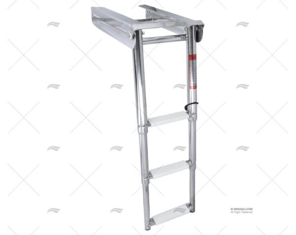 escalera telesc inox 3p c cierre 178mm escaleras imnasa ref 40251160