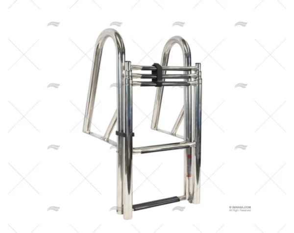 escalera tipo p inox 6 peldanos escaleras imnasa ref 20250276