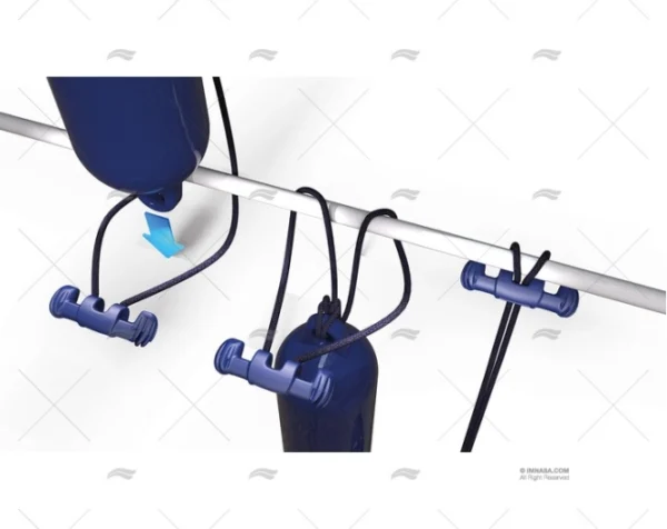 fijacion defensa snubber azul accesorios defensas imnasa ref 20250883