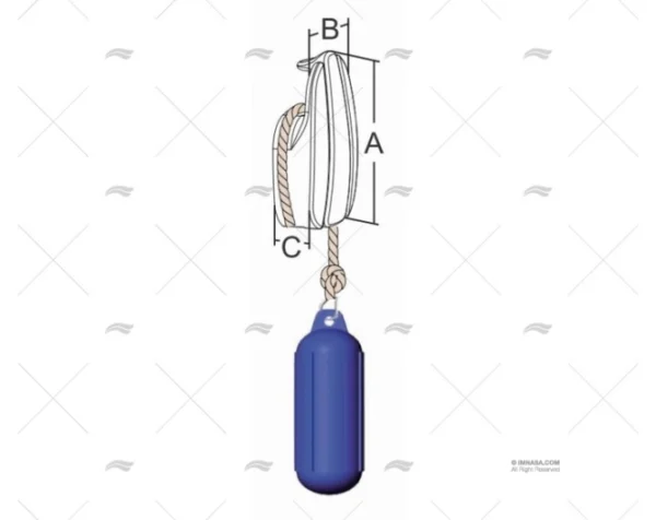 fijacion defensa superficie inox 316 accesorios defensas imnasa ref 09121160