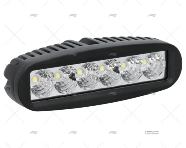 foco 6 led 18w 12 30v luz banera y cubierta imnasa ref 65100471